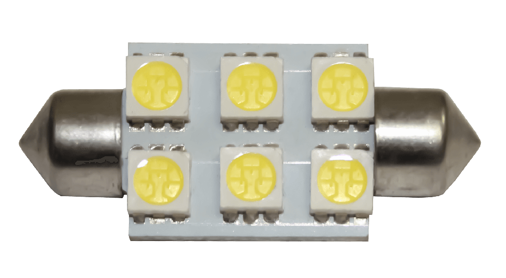 LUZ LED FEESTON / 36MM / 6 LED 5050