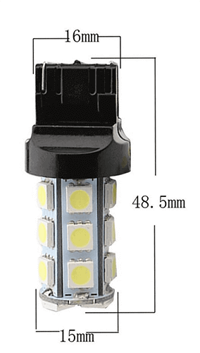 7440 18 LED 5050 (T20)