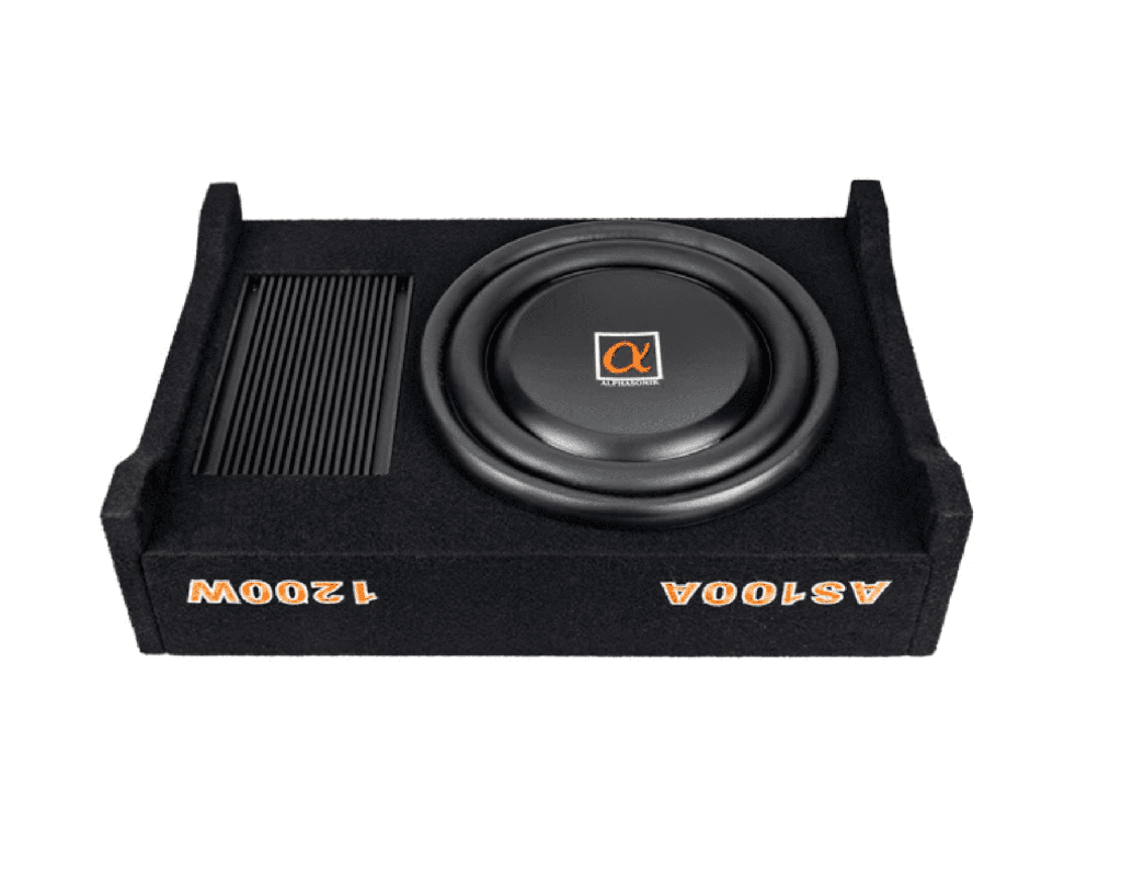 Caja de Subwoofer amplificada 10"