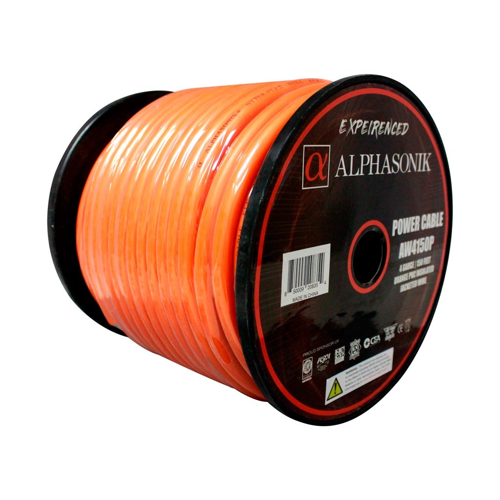 Cable 4 150 FT Anaranjado