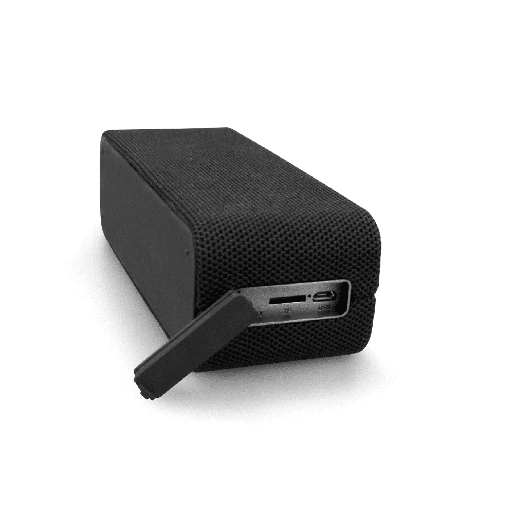 BOCINA PORTATIL BLUETOOTH SERIE MIGHTY NEGRO