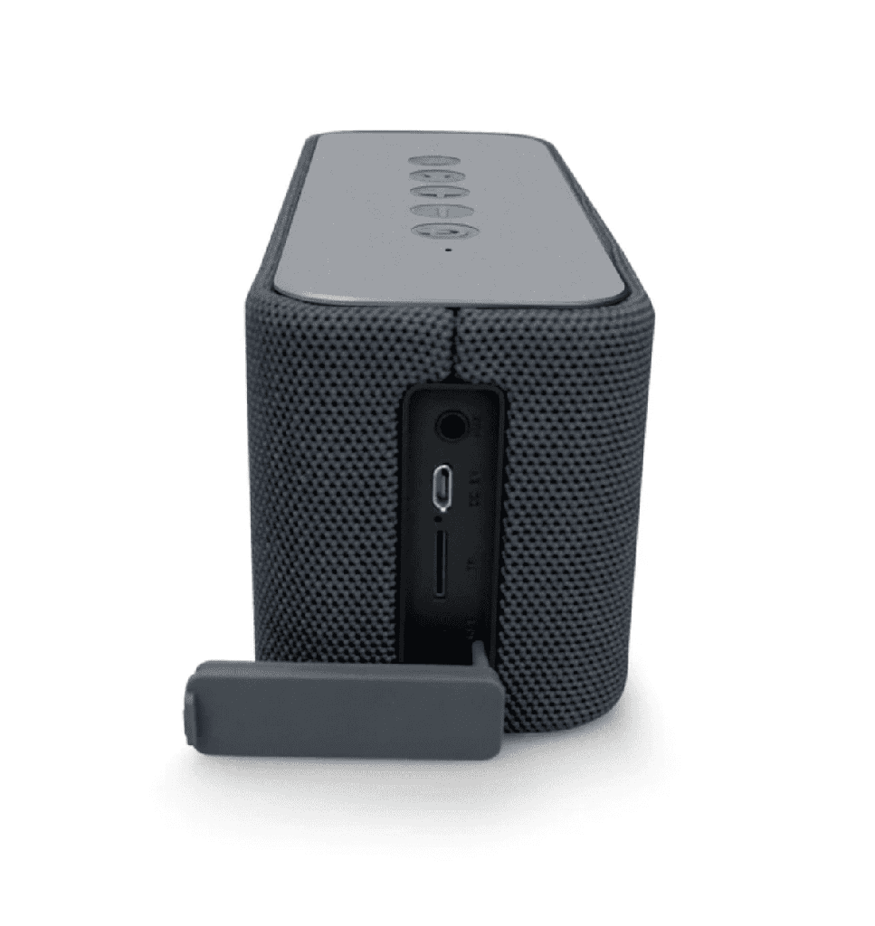 BOCINA PORTATIL BLUETOOTH SERIE CORE GRIS