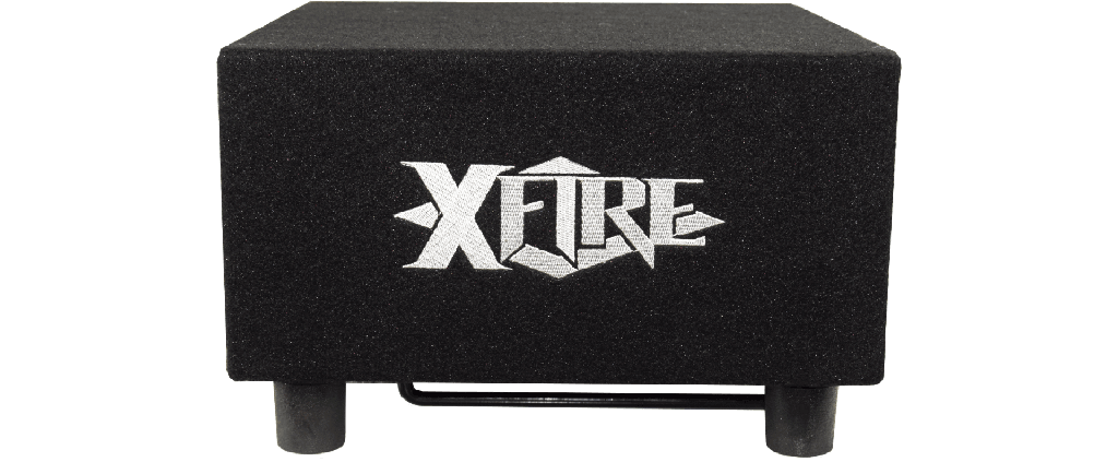 CAJA CON SUBWOOFER 8" XFIRE AUDIO