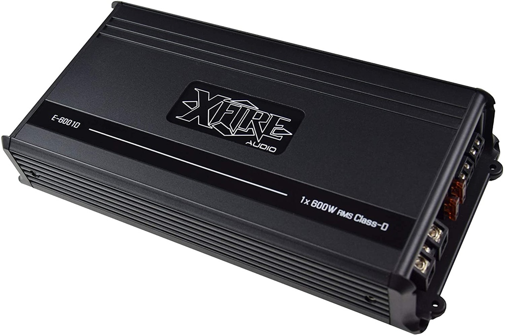 AMPLIFICADOR CLASE D MONO XFIRE AUDIO 600W RMS x1 @ 1 OHMS