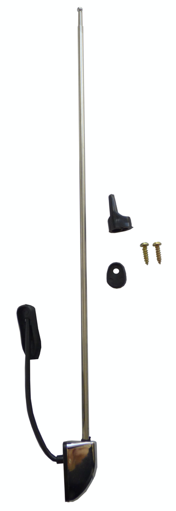 ANTENA DE PARAL CROMADA