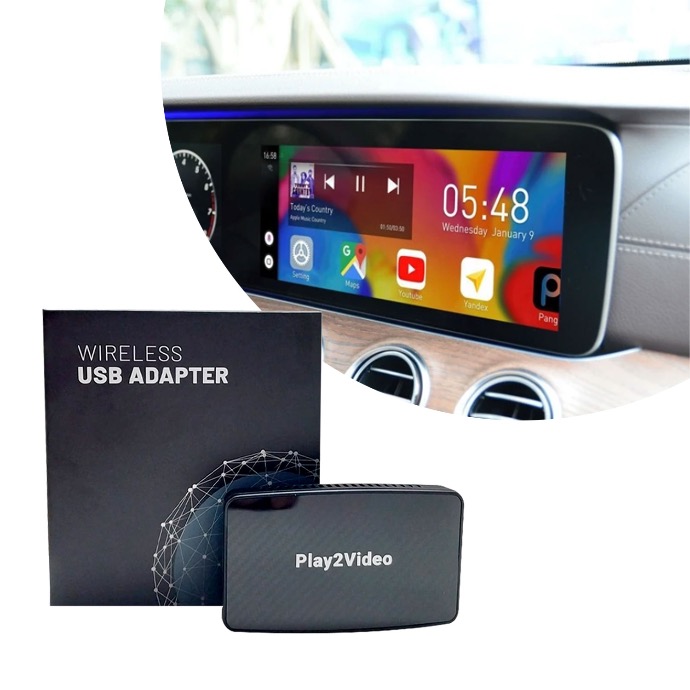 INTERFACE CARPLAY WIRELESS / NETFLIX / YOUTUBE