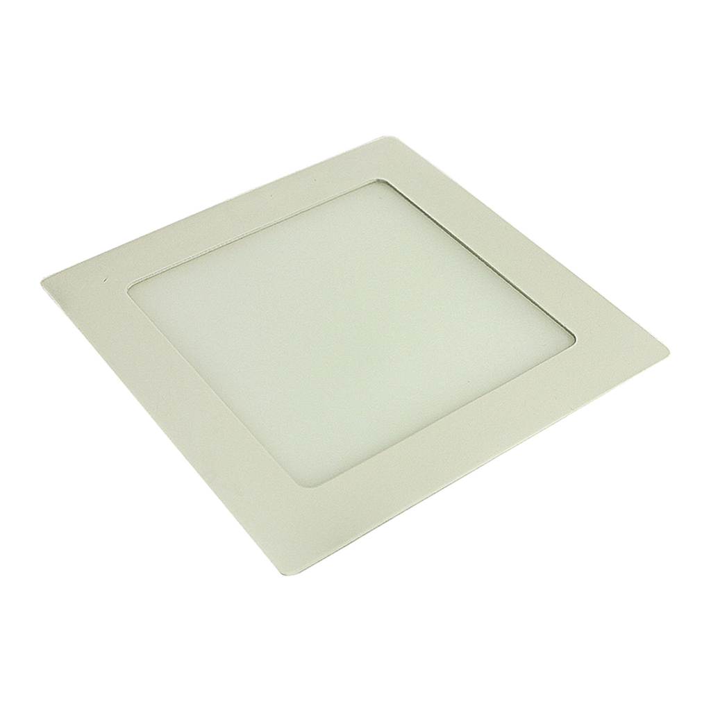 LAMPARA LED CUADRADA 12W 6.5K AC