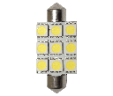 LUZ LED / FEESTON 41MM / 9 LED 5050