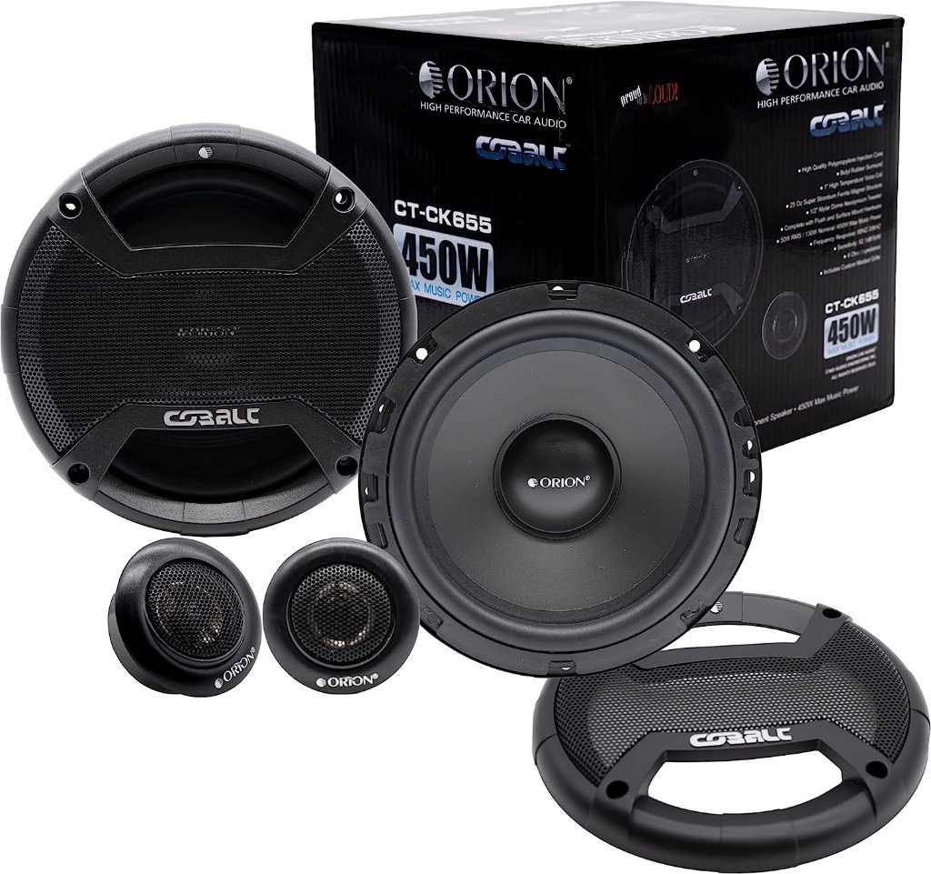 ORION COBALT CT-CK655  COMPONENTE A 2 VIAS 6.5"