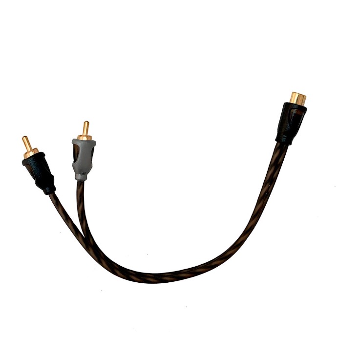 RCA CABLE 2 MACHOS 1 HEMBRA (0.12X10X2)X2C