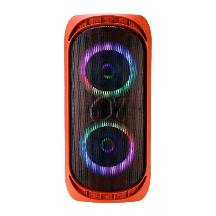 BOCINA PORTATIL BLUETOOTH SERIE REAKTOR ROJO