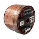 Cable para bocina calibre 14" 400FT Rollo (PRECIO POR METRO)