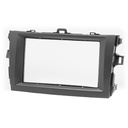 DASHKIT PARA TOYOTA COROLLA 2-DIN 2007-13 NEGRO