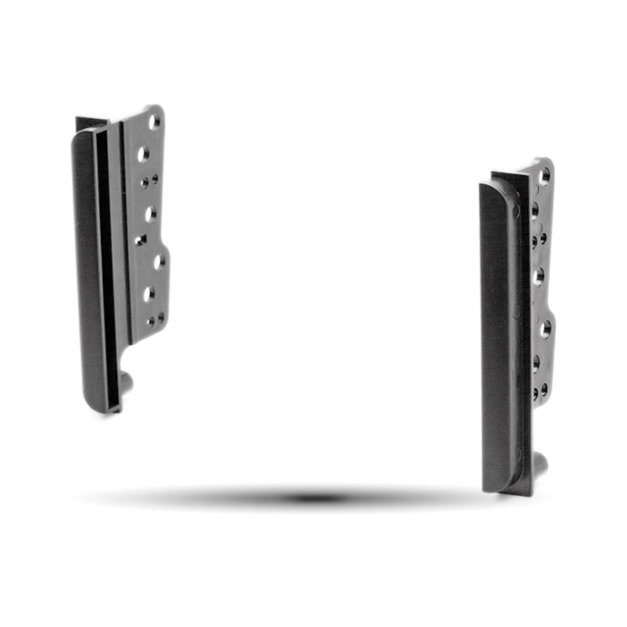 Tolvas 10mm 2-DIN (178*100mm) Para Toyota  200*100mm  color negro para pantalla android 7"