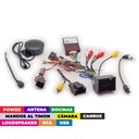 Arnes para radio Chevrolet 2009+ power+speakers+antenna+wheel+ camera+rca+usb+ loudspeaker+ canbus GM-SS-04A