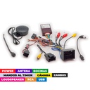 Arnes para radio Chevrolet 2009+ power+speakers+antenna+wheel+ camera+rca+usb+ loudspeaker+ canbus GM-SS-04A