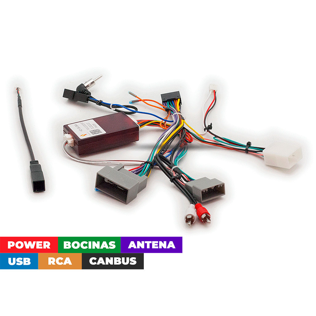 Arnes para radio Honda 2012-15 Power+speakers+antenna+usb+canbus HD-SS-04A / Civic 2012-14 /CR-V 2012-15 / PILOT 2012-15