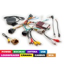 Arnes para radio Chevrolet/GMC 2007-2013/ Power+speakers+antenna+camera+ rca+usb+loudspeaker+lan+canbus GM-SS-05