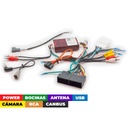 Arnes para radio Hyundai 2009+/ Kia 2010+/ Power+speakers+antenna+camera+usb+rca+canbus HY-SS-04