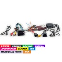 Arnes para radio Chevrolet 2009+/ Power+speakers+antenna+wheel+ camera+usb+rca+loudspeaker+canbus