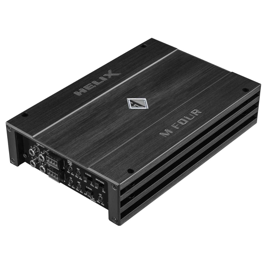 AMPLIFICADOR HELIX / M FOUR / 4 CANALES / 100 WATTS RMS  4 ó 2 Ohms [HA14107]