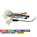 ARNES PARA RADIO TOYOTA YARIS CROSS, SIENA 2023+/ Power + speakers+ antenna + wheel+ Usb + camera+ canbus