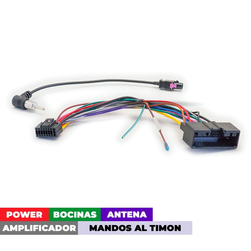 ARNES PARA RADIO FORD 2012+ POWER+ SPEAKERS+ ANTENA+ WHEEL