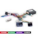 ARNES PARA RADIO FORD FIESTA 2009-2012; FIESTA 2013+/ POWER+ SPEAKERS+ ANTENA+ WHEEL+ USB+ RCA+ CANBUS