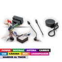 ARNES PARA RADIO JEEP GRAND CHEROKEE 2014-2019; WRANGLER JL 2018-2019/ DODGE DURANGO 2014-2019; RAM 1500 2014-2018/ POWER+ SPEAKERS+ ANTENA+ WHEEL+ CAMARA+ RCA+ USB+ LOUNDSPEAKER+ CANBUS