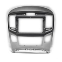 DASHKIT 9" HYUNDAI H-1, STAREX, I800, IMAX, ILOAD 2015-2021 (NEGRO Y PLATEADO) VERSIÓN CON RELOJ