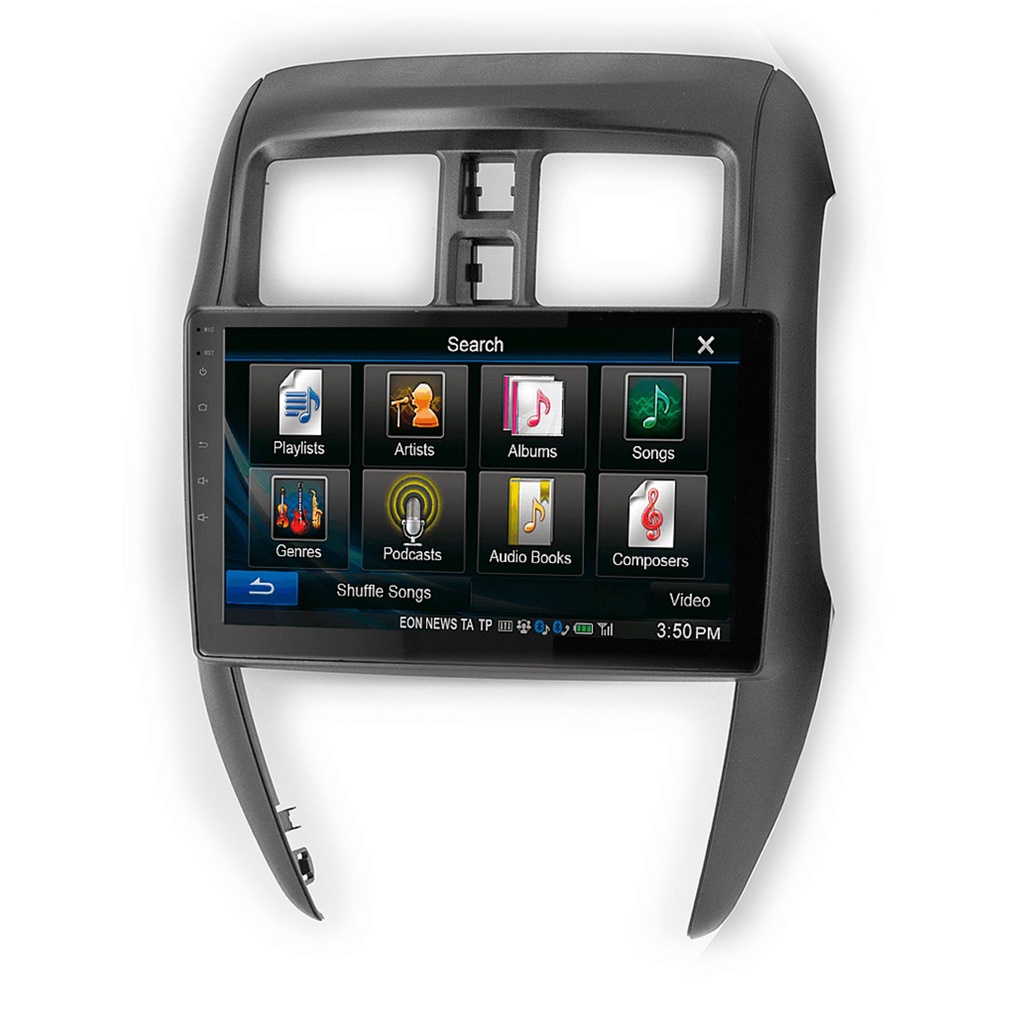 DASHKIT 10.1" NISSAN VERSA (B17), VERSA NOTE (E12) 2015-2019 (LEFT WHEEL)