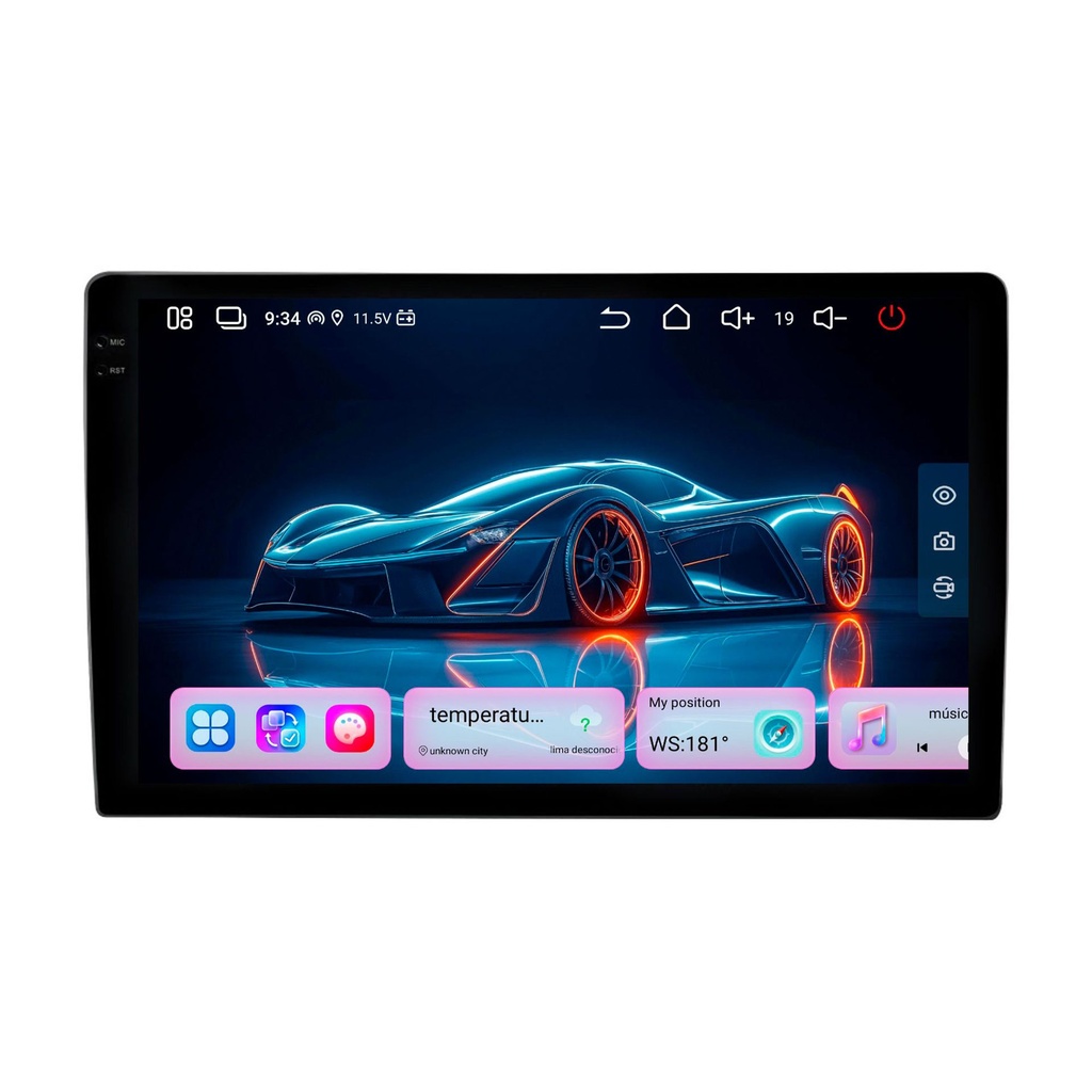 Pantalla 9" / Android  / CarPlay / AndroidAuto/ 9001 Q9 4+64 / QUAD CORE