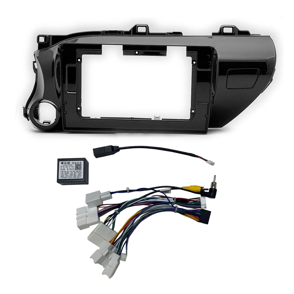 DASHKIT HILUX 10.1" 2017-2023 CON CONECTOR 