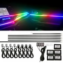 LUZ LED AMBIENTAL 64 COLORES PARA INTERIOR 