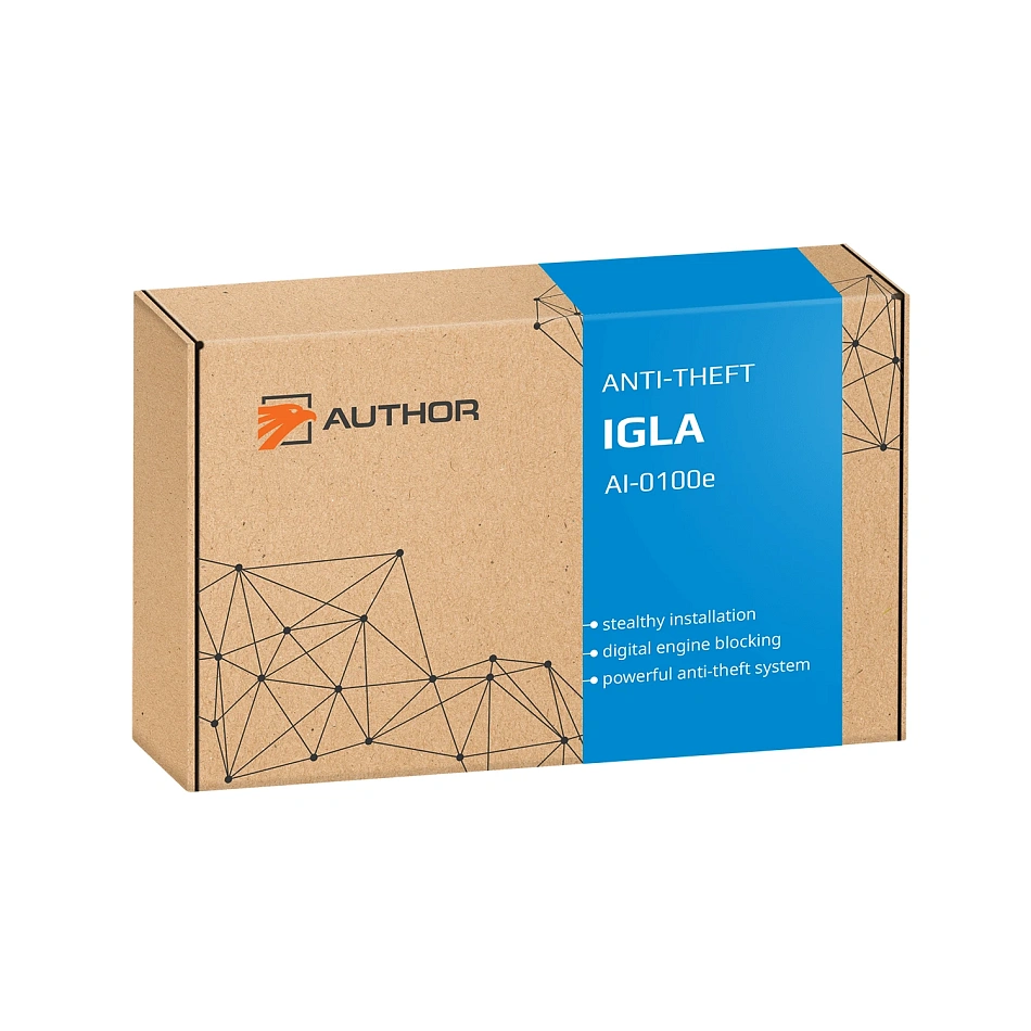 AUTHOR IGLA LF / Digital anti-theft module for installed external or internal alarm system / Alarma
