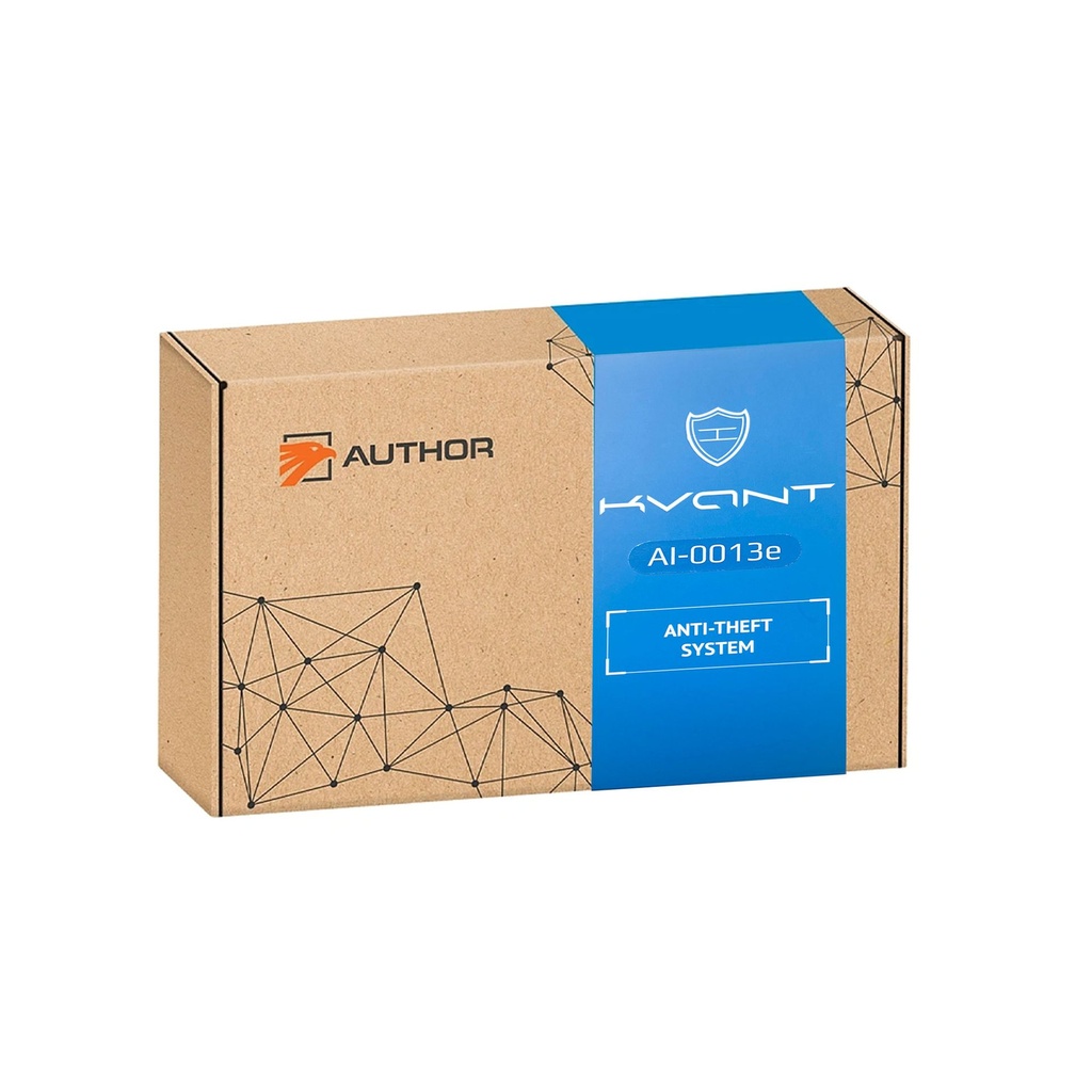 ALARMA / ALARM KVANT 2 KIT 2xKEYFOB / AUTHOR