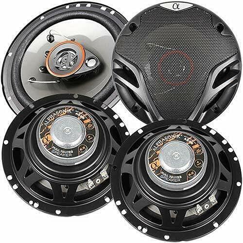 BOCINAS COAXIALES 6.5" 350W MAX 3 VÍAS 2 PARES