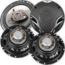 BOCINAS COAXIALES 6.5" 350W MAX 3 VÍAS 2 PARES