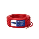 CABLE AUTOMOTRIZ CALIBRE 18 ROJO (metro) 