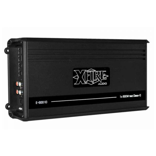 [E6001D] AMPLIFICADOR CLASE D MONO XFIRE AUDIO 600W RMS x1 @ 1 OHMS