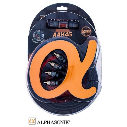 [AAK4G] KIT DE CABLES CALIBRE 4 CERTIFICADO POR AWG