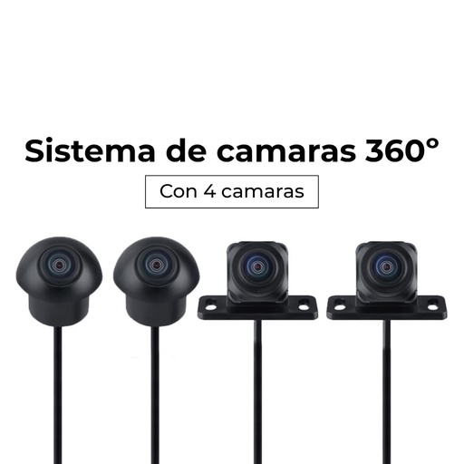 [HD3D360] KIT DE CÁMARA HD 360°