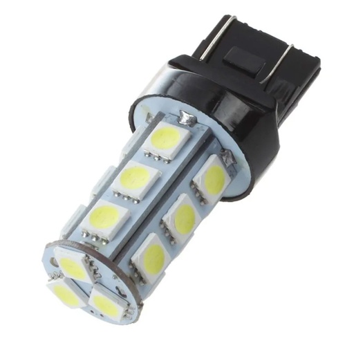 [7443-18SMDW] LUZ LED SOCKET 7443 18SMD 5050 BLANCO (UNIDAD)