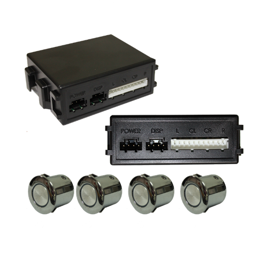 [PS4-CRM] SENSORES CROMADOS PARA BUMPER DE METAL