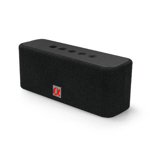 [MIGHTY BLACK] BOCINA PORTATIL BLUETOOTH SERIE MIGHTY NEGRO