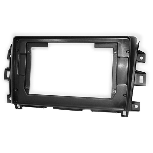 [22-566] DASHKIT 10.1" PARA NISSAN NP300, NAVARA, FRONTIER, 2014-25/ RENAULT ALASKAN 2016+, COLOR NEGRO