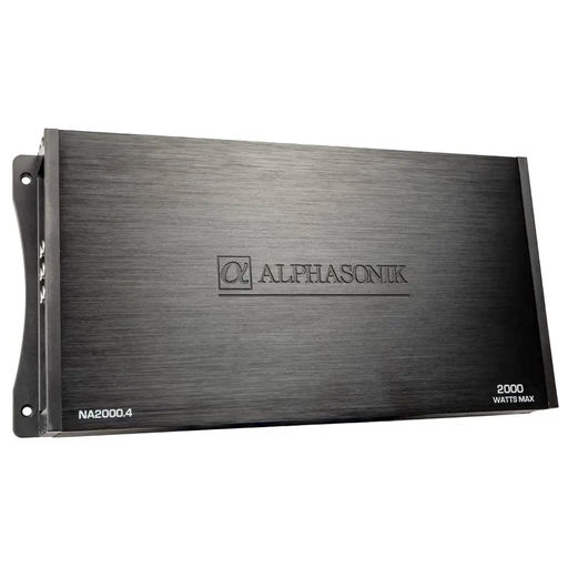 [NA2000.4] AMPLIFICADOR ALPHASONIK / 2000 WATT MAXIMO / 4 CANALES / NEURON CLASE AB / 140 WATTS RMS X 4 @ 2 OHMS  / 280 WATTS RMS X 2 @ 4 OHMS 