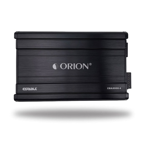 [CBA2000.4] AMPLIFICADOR ORION 4 CANALES CLASE A/B 2000 WATTS / 100 WATTS RMS X 4 @ 2 OHMS / 200 WATTS RMS X 2 @ 4 OHMS