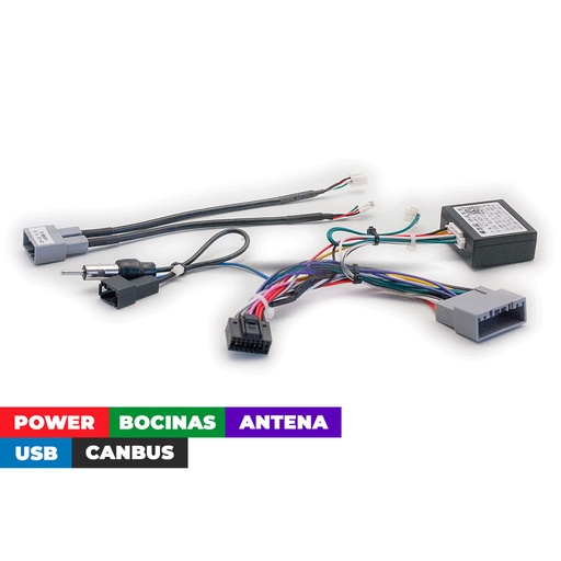 [16-164] Arnes para radio Honda 2020+/ Power+speakers+antenna+ usb+canbus RZ-HD01