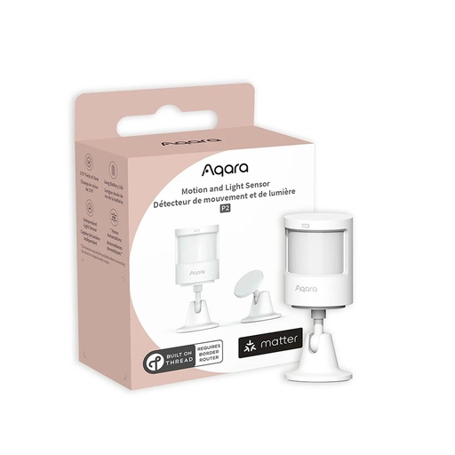 [AS057GLW02] SENSOR DE MOVIMIENTO Y LUZ P2 MATTER AQARA